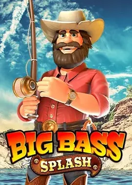 Wędkarska seria Big Bass z kolekcjonowaniem ryb i mnożnikami w rundzie bonusowej.
