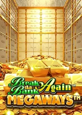 Megaways w wersji sejfu bankowego - do 117 649 sposobów wygranej i mnożniki w free spinach.